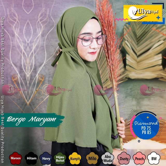 MURAH BERGO MARYAM ORI ULYA HIJAB