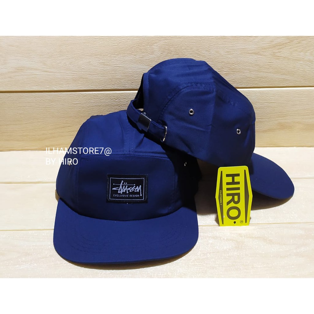 [COD]Topi Snapback Bordir STUSY Model Hip-Hop New Model/Topi Lima Panel/Topi Distro Terlaris