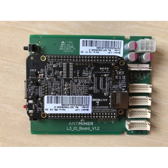 Antminer L3+ Control IO Board dan BB Board