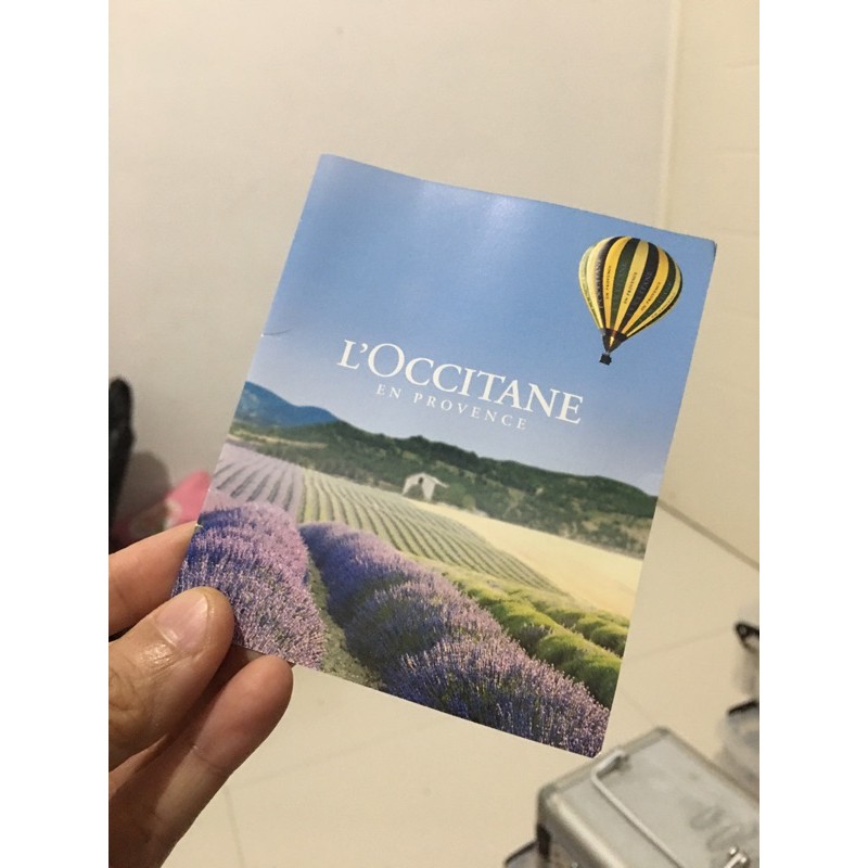 

L occitane card