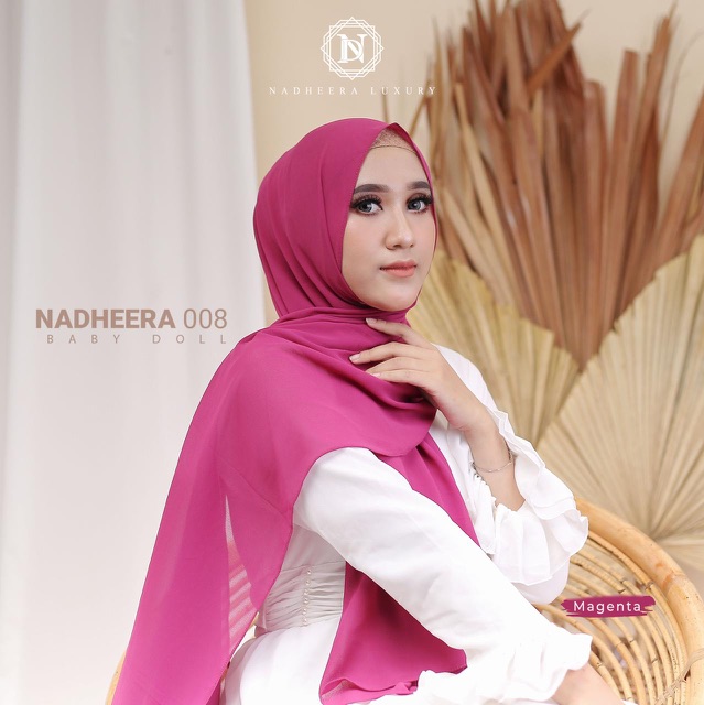 Hijab pashmina Nadheera N-08 Free Tuspin