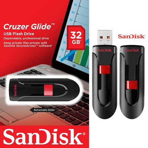 SANDISK GLIDE 8GB/16GB/32GB/64GB/128GB