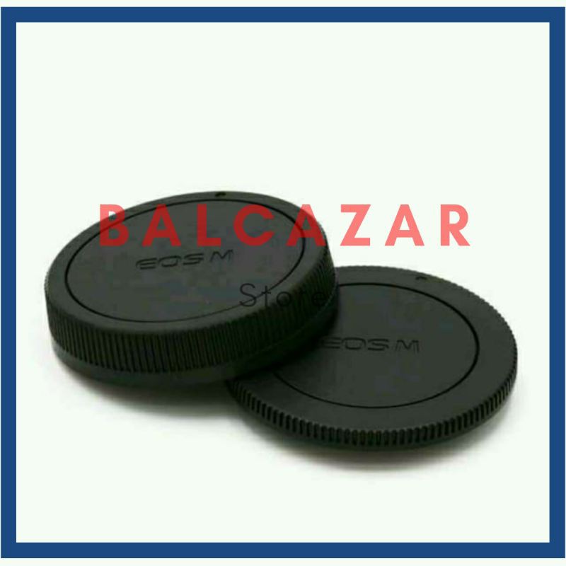 Body Rear Cap Eos M Tutup Body Cap Lensa Belakang Lens Cap Canon EOS