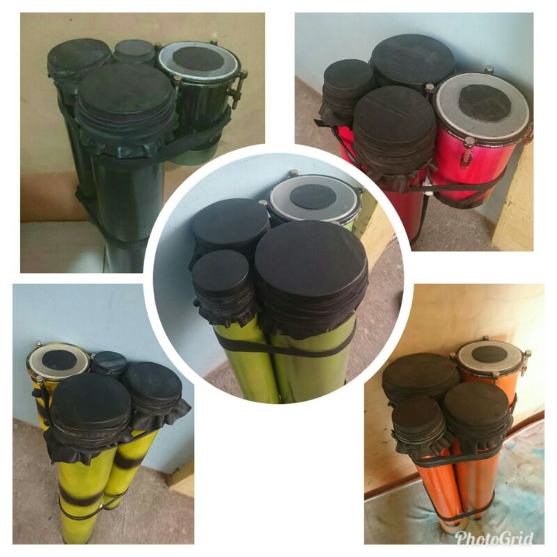 ketipung paralon ring besi kendang gendang kempul Hadroh tabla rebana mainan anak mainan tradisional