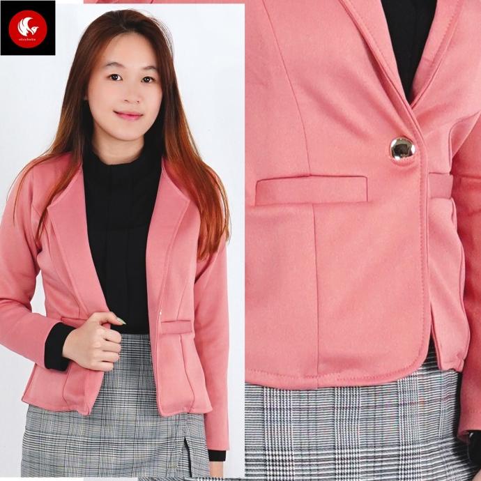 Okechuku SEOYUNG Blazer Wanita Blazer Putih Wanita Blazer Kerja Kantor Termurah