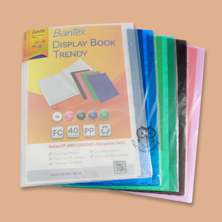 

Display Book Trendy Bantex Folio 40 Sheet