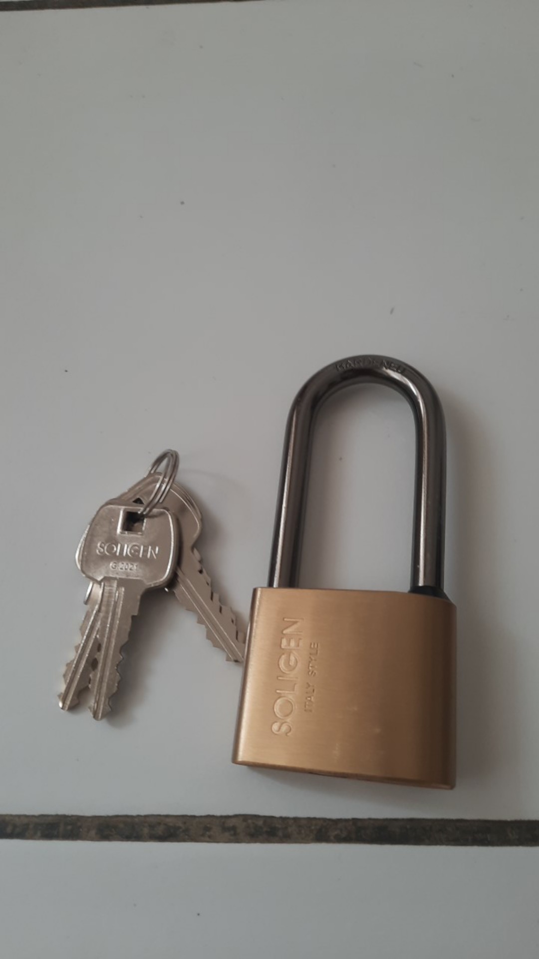 Gembok Soligen Baja Hitam 50 Mm Panjang