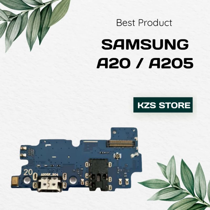 PAPAN KONEKTOR CHARGER + IC SAMSUNG A20 / A205 BOARD CHARGER