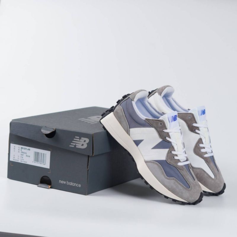 New Balance 327 Grey White