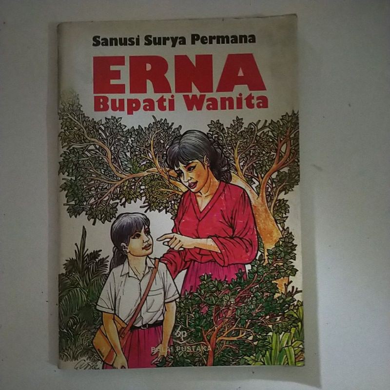 Novel jadul balai pustaka-Erna bupati wanita