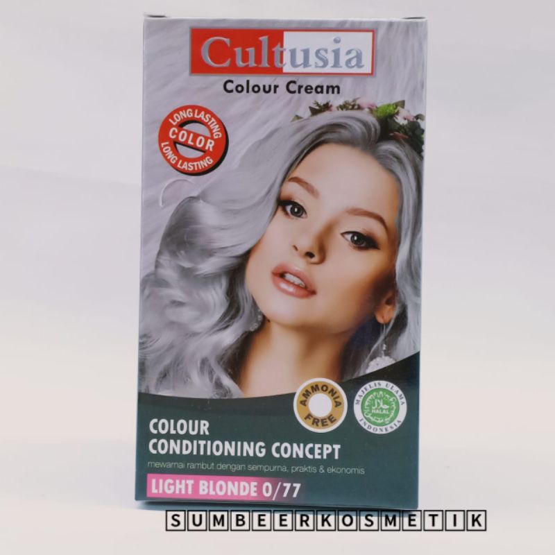 Cultusia  Pewarna Rambut Colour Cream /  Cat Rambut Cultusia 30ml BPOM