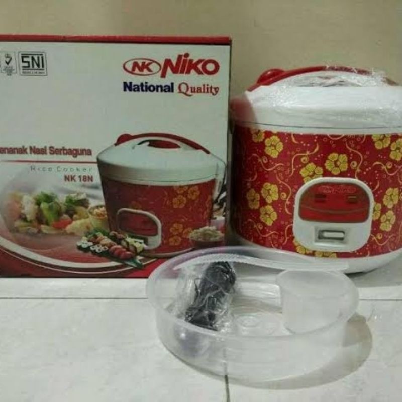 Niko Magic Com 1.8 Liter 3in1 / Rice Cooker NK 18N