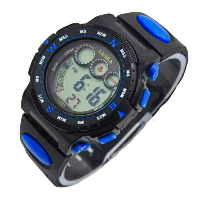 Jam Tangan Unisex Lasika Strap Rubber W883 Series