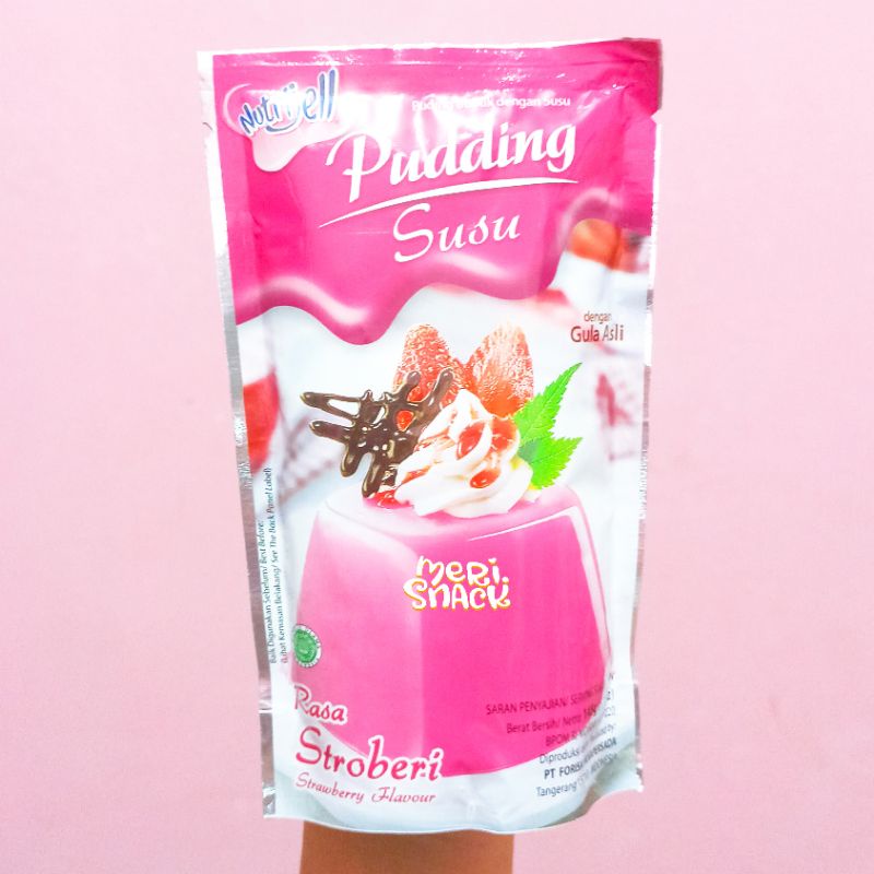 

Nutrijell Pudding Susu Strawberry 145gr / Stroberi