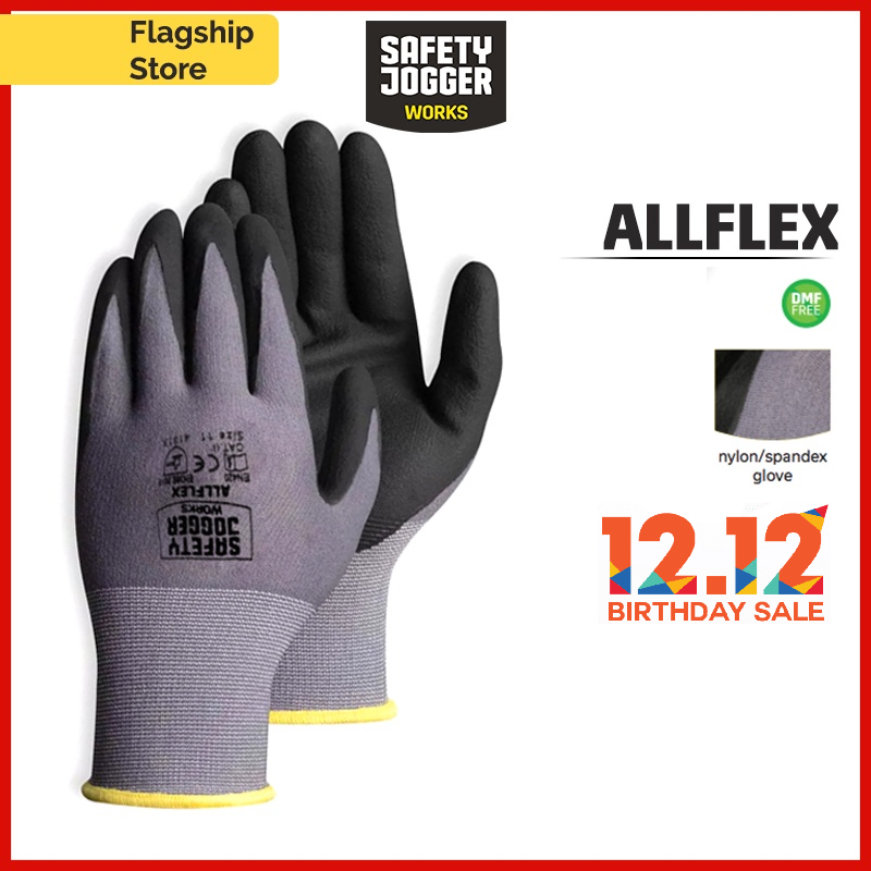Jual Safety Jogger Works Sarung Tangan Allflex Safety Original Shopee