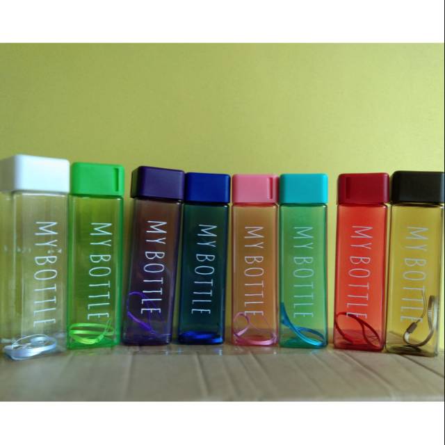  BOTOL MINUM KOTAK  MY BOTTLE KOTAK  Shopee Indonesia