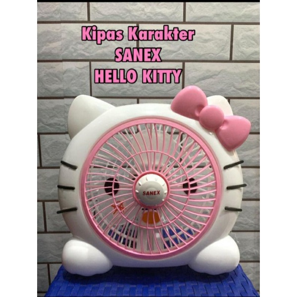 KIPAS ANGIN KARAKTER SANEX / MINI FAN KARAKTER SANEX