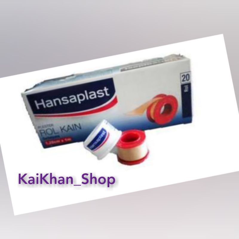 Hansaplast Roll Kain [ 5 cm x  4,5 m | 1,25 cm x 5 m - 1roll ]