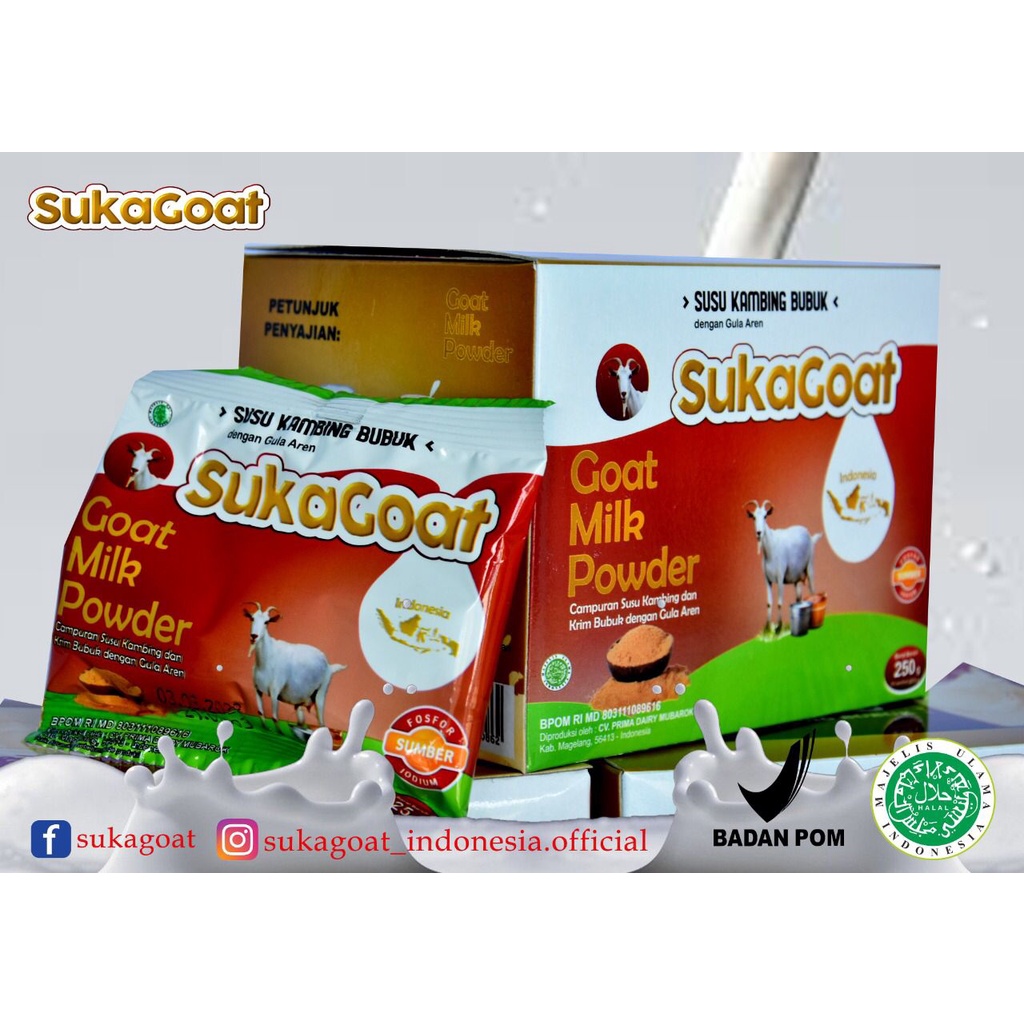 

SukaGoat Susu Kambing Bubuk