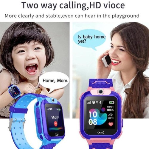 JAM TANGAN IMO ANAK ANTI AIR SMARTWATCH PELACAK GPS LBS gratis sim card