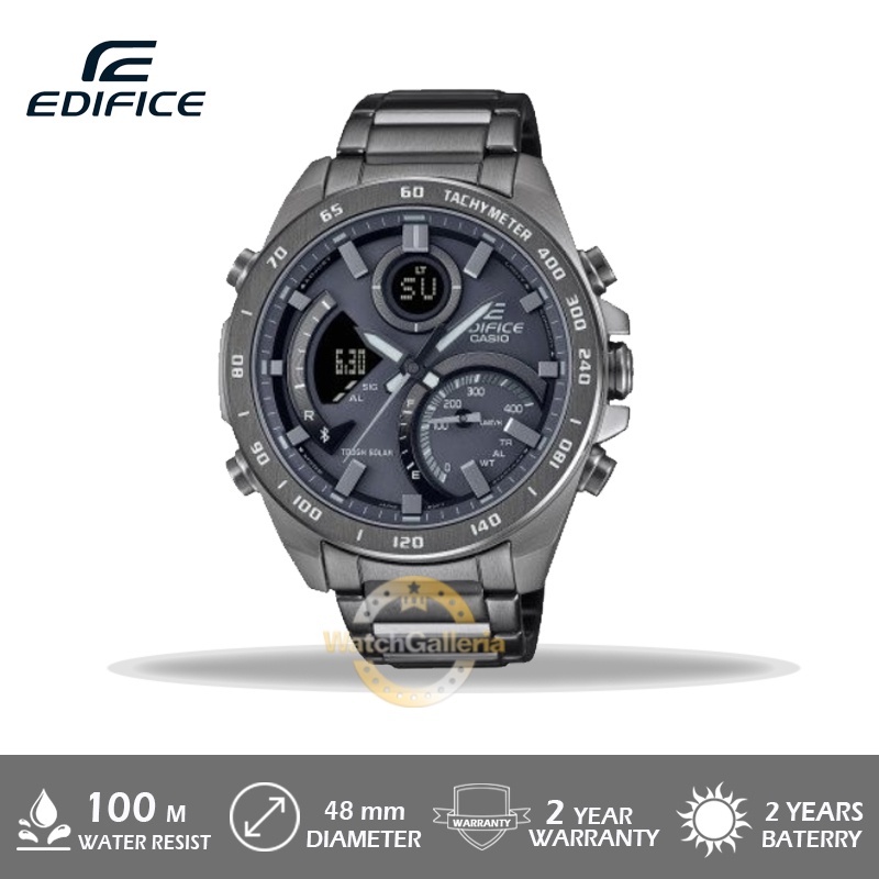 Jam Tangan Pria Casio Edifice ECB-900MDC-1ADR / ECB-900MDC-1A