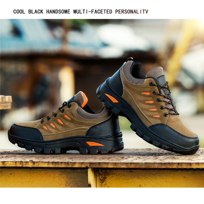 Toread Sepatu Hiking Olah Raga Pria Tahan Air Luar Ruangan Non-Slip Panjat Tebing Shoes SP101-A