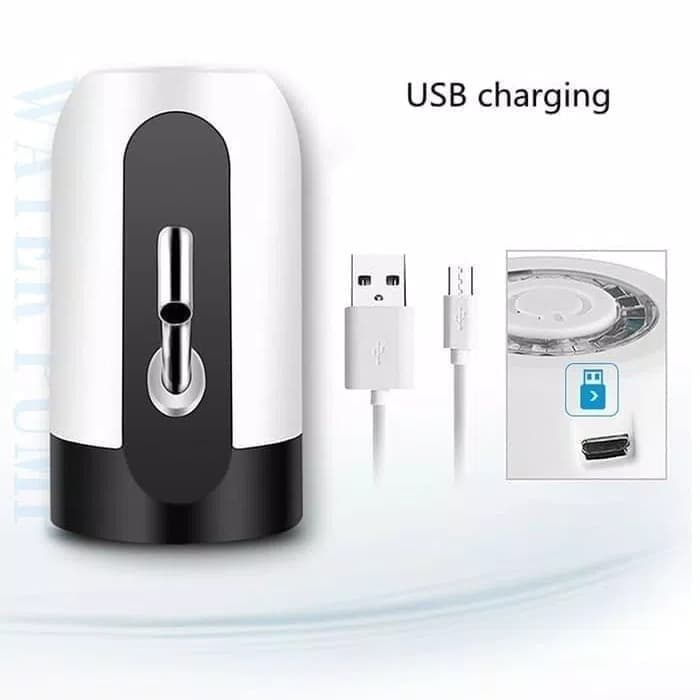 Pompa Galon Elektrik Tuumyy Recharge Dispenser Air Galon Charge DISPENSER USB