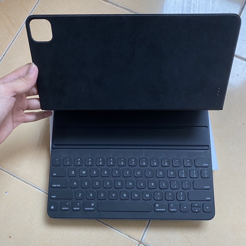 Second Smart keyboard folio for ipad pro 12,9 inci gen 3,4 & 5