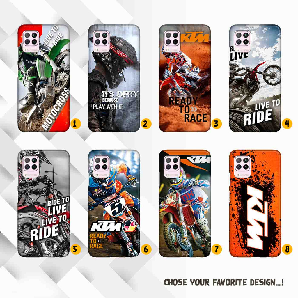 Premium Custom Case Huawei Nova 7i Supermoto KTM Casing Hardcase