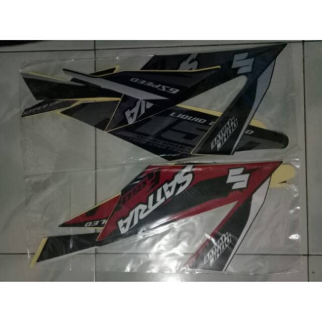 Stiker satria fu 2016 orisinil