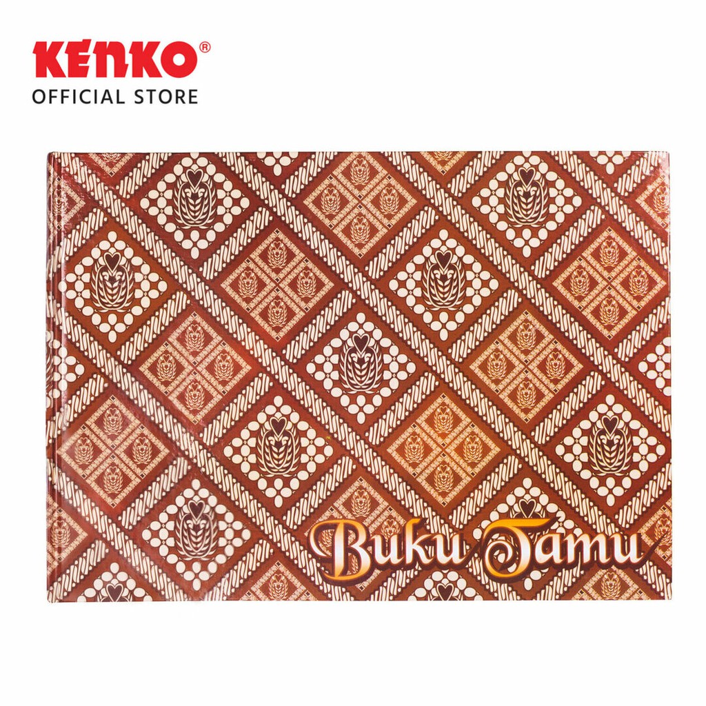 

Kenko Buku Tamu Besar Batik/ Guest Book/BT-3324