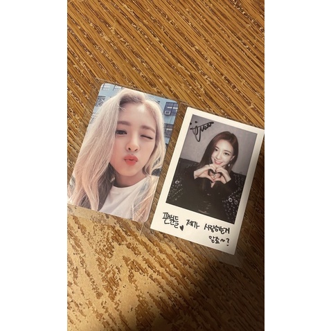 BOOKED NOT ON HAND YUNA POUT POLAROID POLA ICY