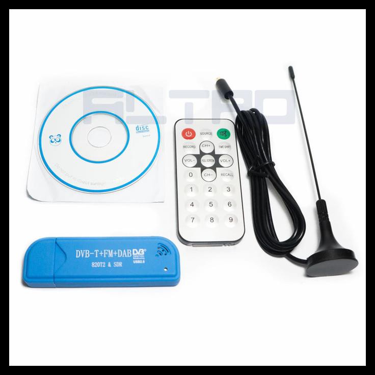 Rtl Sdr Dongle Usb - Digital Video Fm Receiver 820T2 Ekslusif Kode 1170