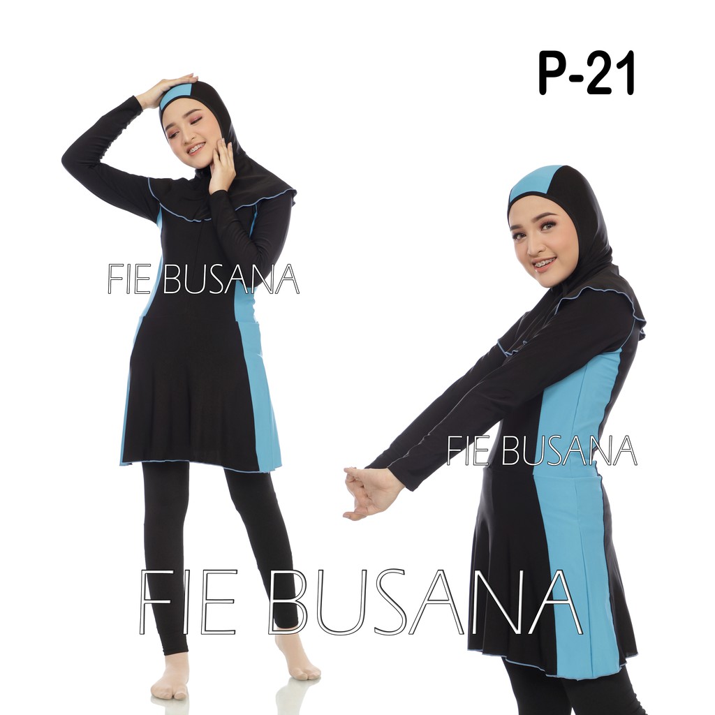 Baju renang muslimah perempuan dewasa baju renang muslim wanita remaja baju renang perempuan hijab 4