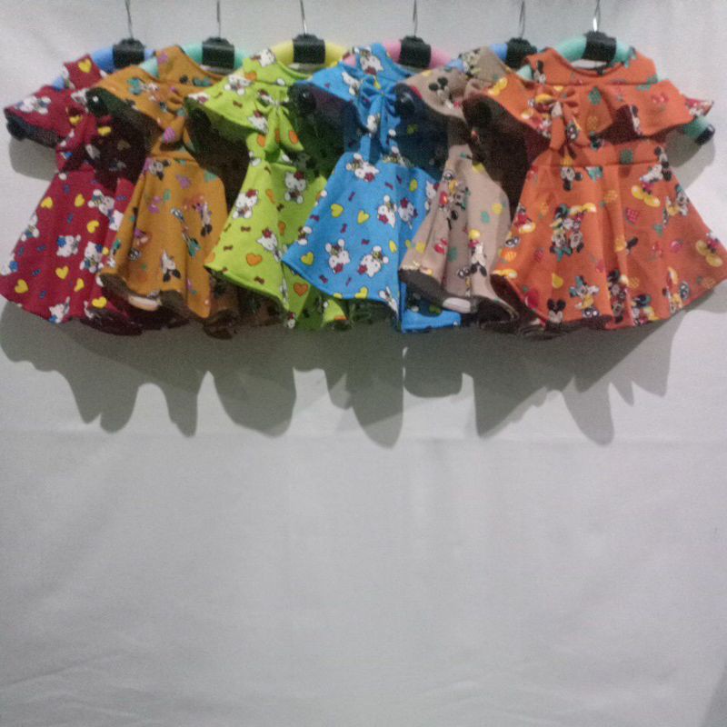 dres waffle anak#model sabrina dada