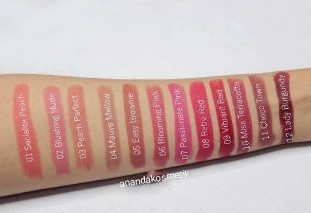 Wardah intens Matte lipstik