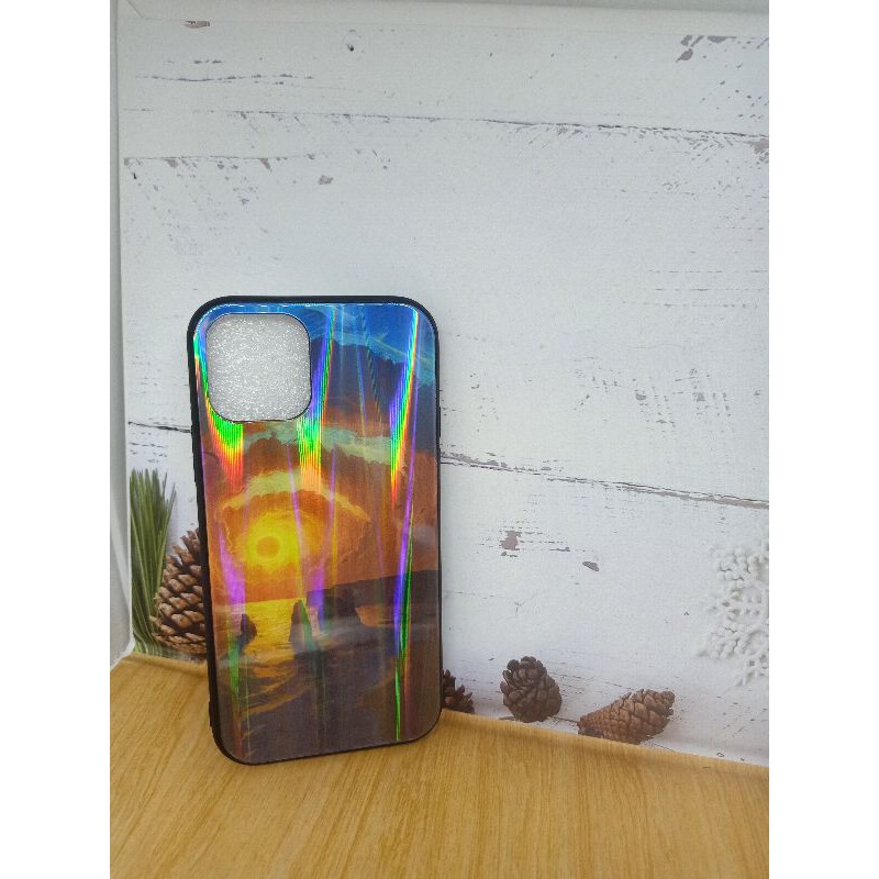 softcase gambar, karakter  miror Gradasi iphone 11pro