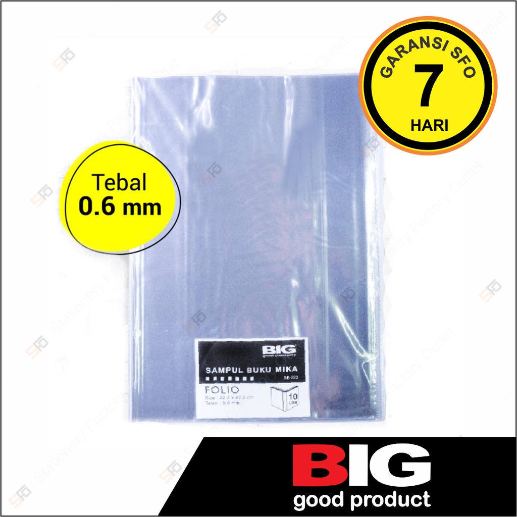 

Sampul Buku Mika BIG Folio 20 lembar - 2023 - SFO Semarang Official