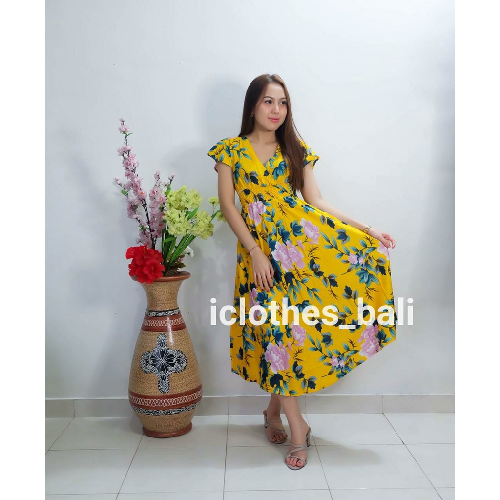 GLOSIR DRESS MOZA LENGAN ML028