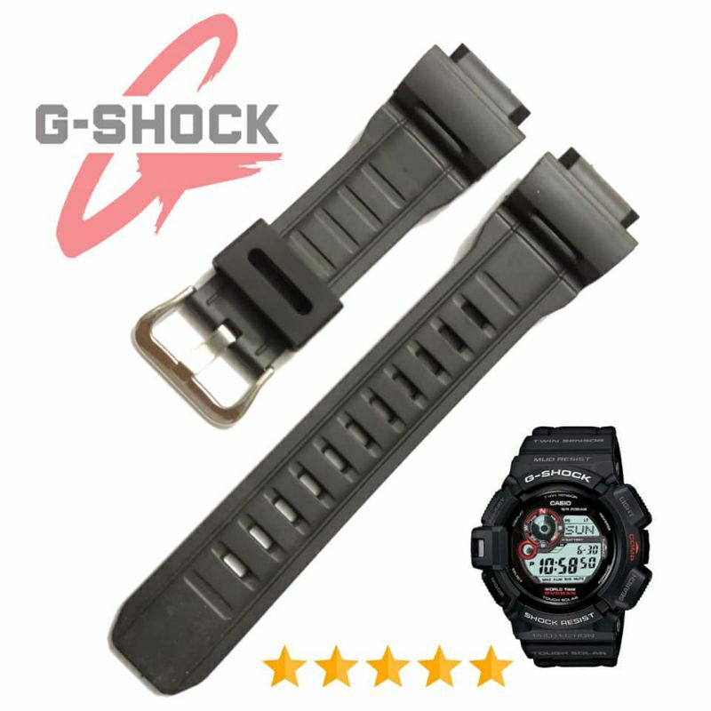 Strap tali jam G-Shock G9300 G-9300 Tali jam tangan Casio G-Shock mudman G-9300