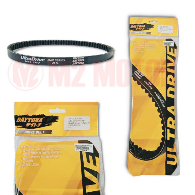 VAN BELT BEAT FI DAYTONA RACING V POWER BELT KODE BELT 4001