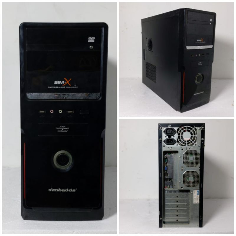 Pc Rakitan Mobo Asus P5Kpl-Am SeDual Core E5xxx Ram 2gb Hdd 160Gb