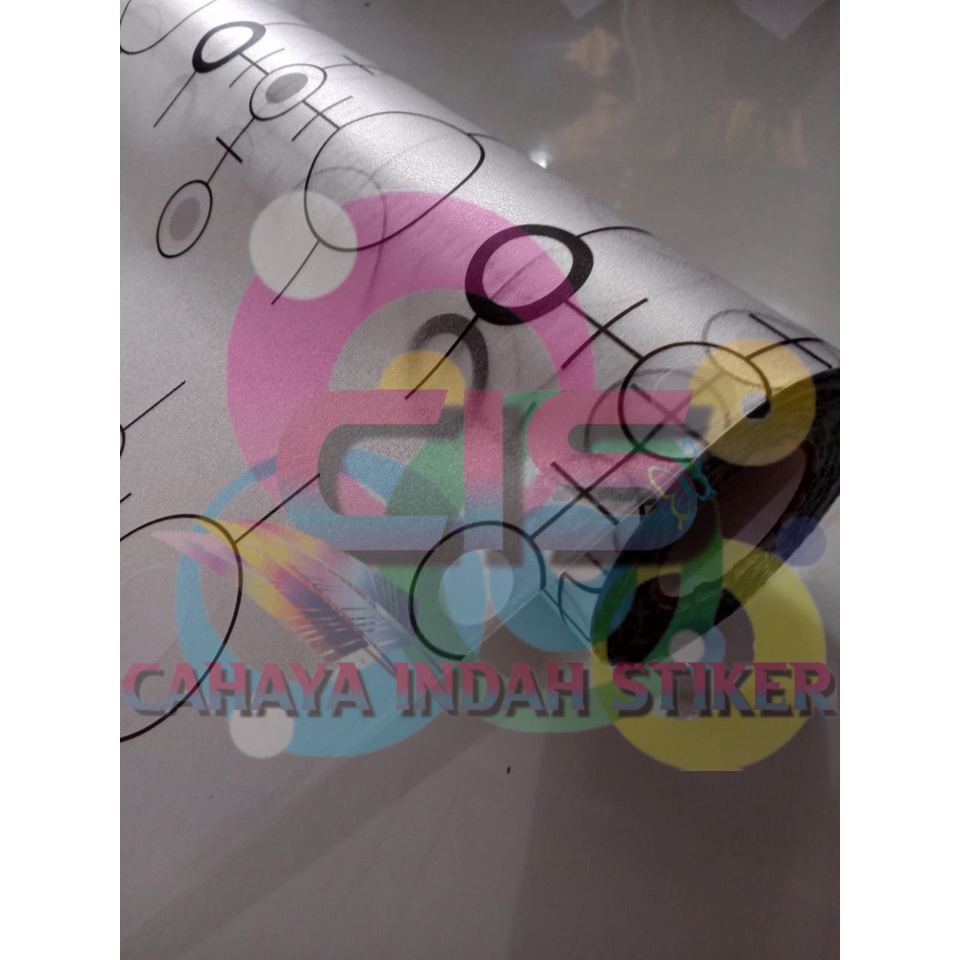 Stiker Kaca Sanblast Kaca Kamar Mandi /Jendela 036