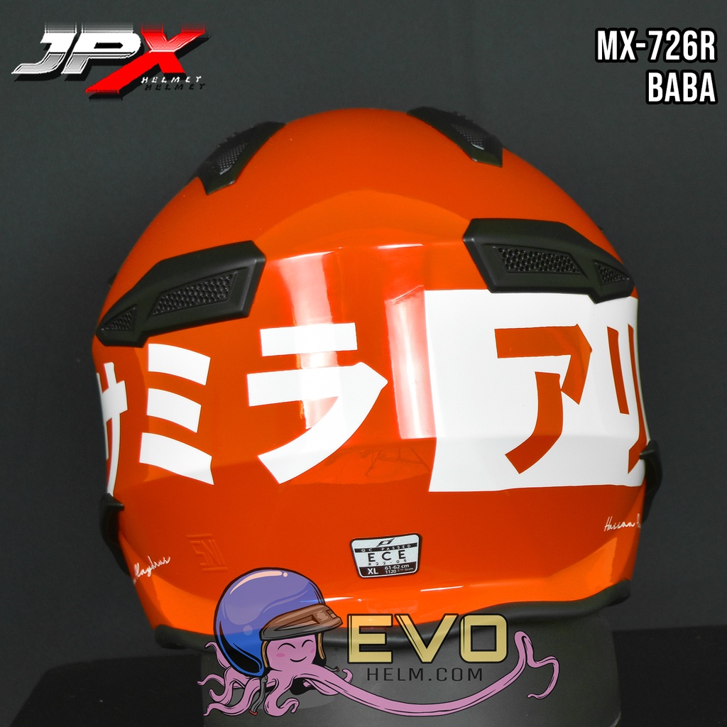 HELM JPX MX726R R05 RANGER MOTIF TERBARU ORIGINAL - JPX FULLFACE MX-726R MOTIF RANGER