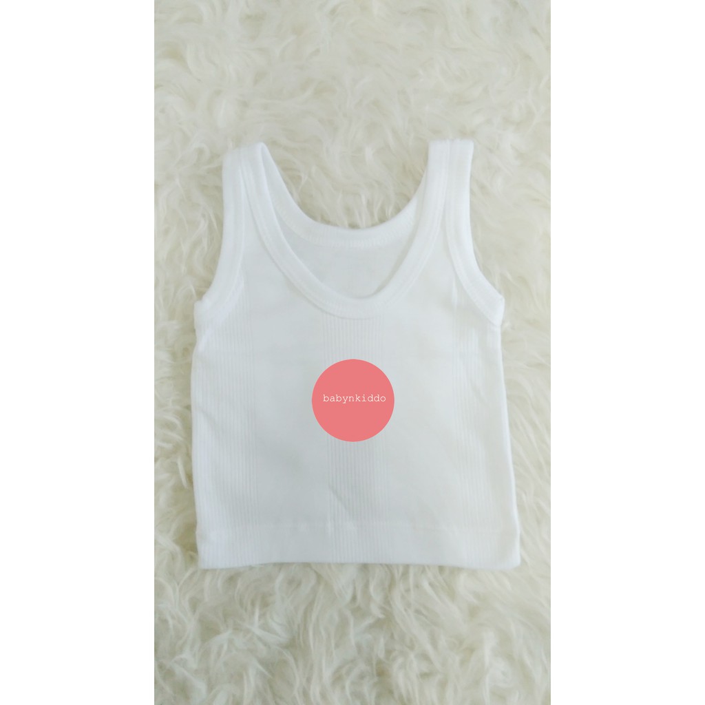 SINGLET BAYI ISI 2pc MURAH KAOS DALAM BAYI ANAK PUTIH SINGLET BAYI ISI 2pc MURAH KAOS DALAM BAYI ANAK PUTIH