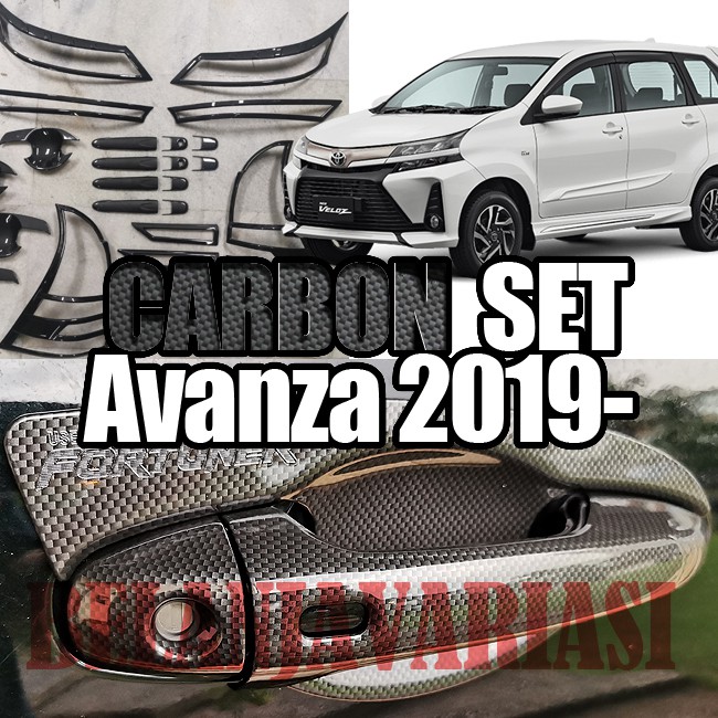 Carbon Set Avanza 2019 Garnish Carbon Daytona