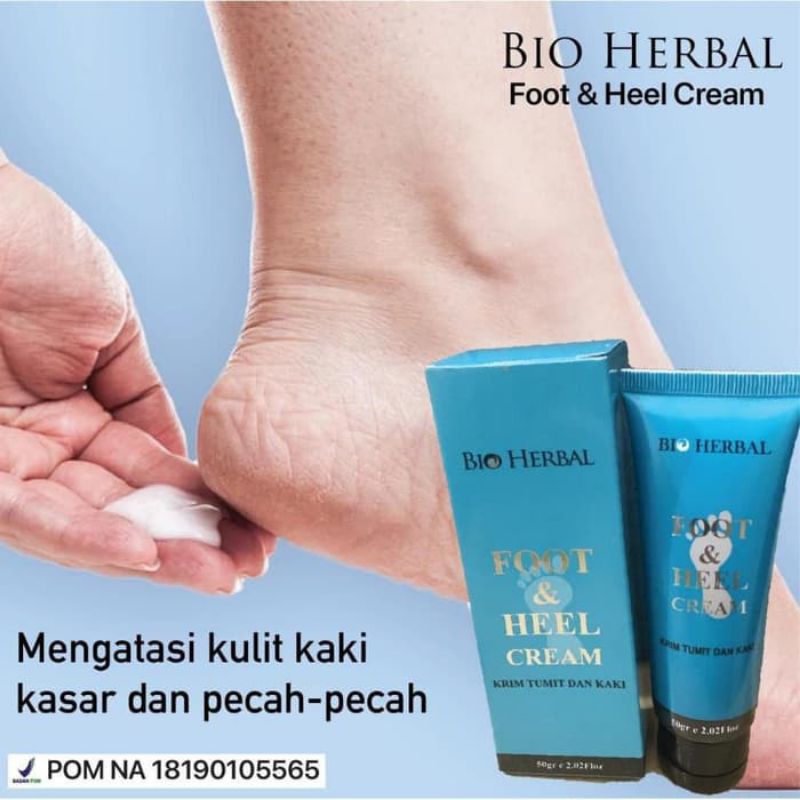 Krim Tumit Obat Kaki Kapalan Pecah Kasar Kering Tumitku Cream Pecah2  Kulit Tangan Bio Herbal