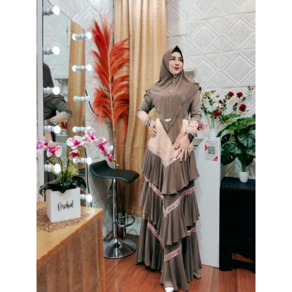 Gamis Belleza Syar'i Super Mewah dan Elegan