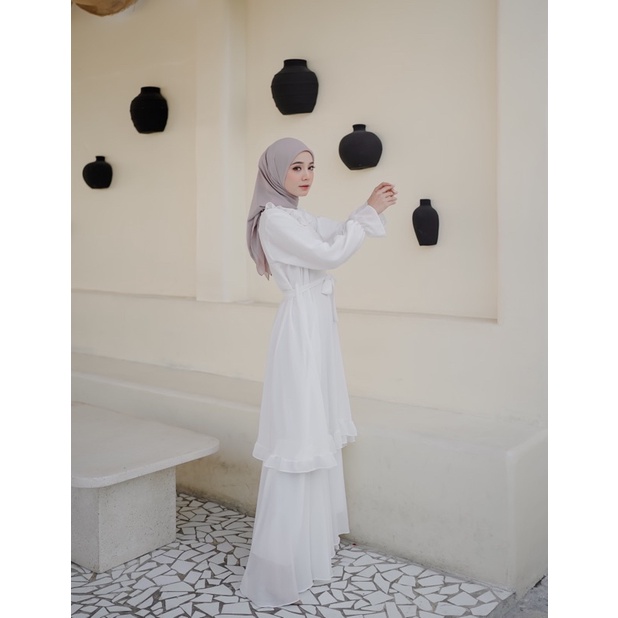 AZIMA DRESS KOREN STYLE CANTIK SIMPLE KEKINIAN