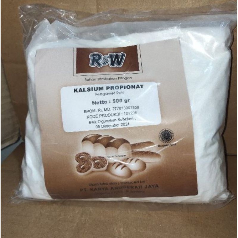 

ADY78 Kalsium Propionat Pengawet Roti 500g Berkualitas